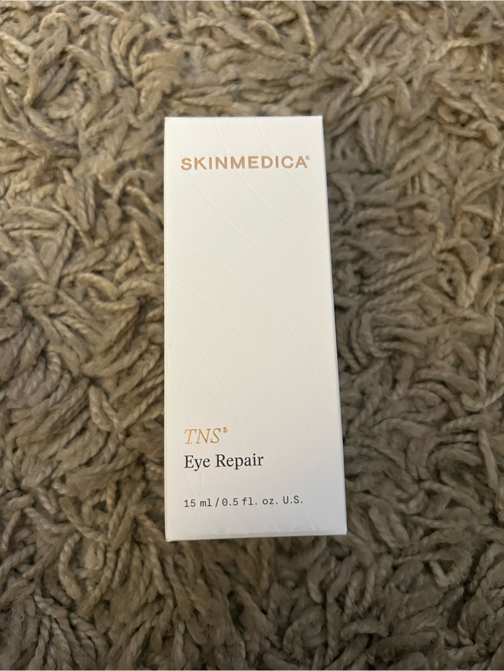 SkinMedica TNS Eye Repair - White with Gold Text